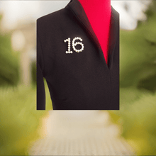 Load image into Gallery viewer, PEARL NUMBER BROOCH