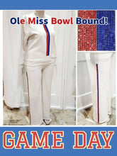 Load image into Gallery viewer, Sweatsuit - Ole Miss Rhinestones Bowl Bound