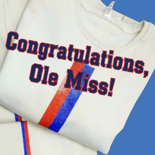 Load image into Gallery viewer, Sweatsuit - Ole Miss Rhinestones Bowl Bound
