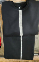 Load image into Gallery viewer, Sweat Set w/Rhinestones &amp; Wide Leg Pant

