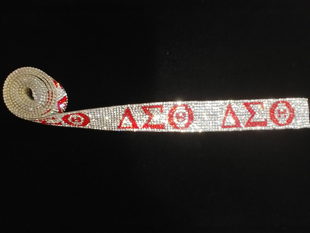 DELTA RHINESTONE RIBBON